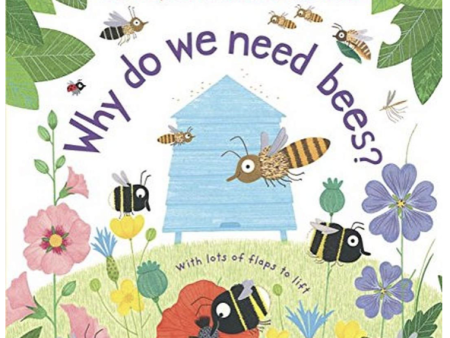 Usborne Lift-the-Flap First Questions and Answers Why Do We Need Bees? Hardcover Online Hot Sale