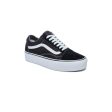 VANS Old Skool Platform - Black   White on Sale