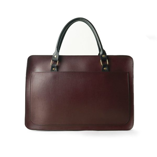 Multi Pockets Laptop Bag (Maroon) Online