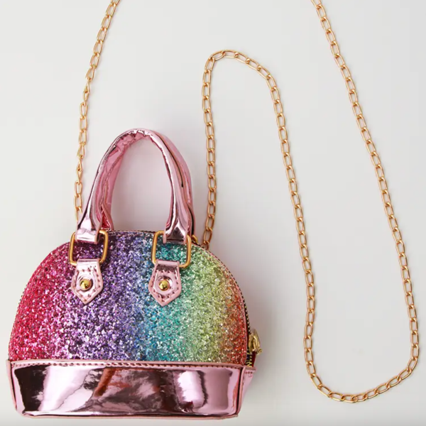 Sparkle Sisters Rainbow Glitter Mini Bag Online now