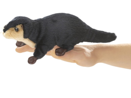 Folkmanis Mini River Otter Puppet For Sale