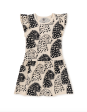 Tea Collection Flutter Sleeve Pocket Dress Block Print Jaguar Online