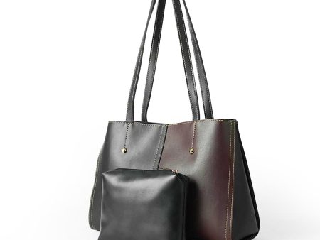 Steven Bag Black & Maroon For Discount