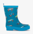 Hatley Monster Trucks Matte Rain Boots Size 1 Youth Online Hot Sale