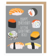 Sushi Birthday Card Sale