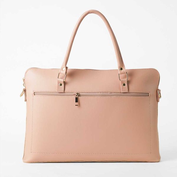 Slik Laptop Bag (peach) For Sale