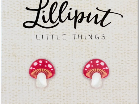 Lilliput Little Things Mushroom Earrings Cheap