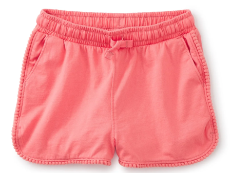 Tea Collection Pom Pom Gym Shorts Flat Neon Rosa Hot on Sale