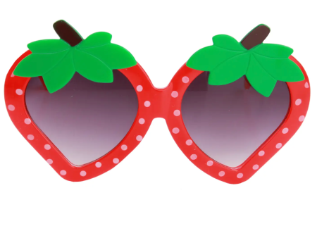 Sparkle Sisters Strawberry Sunglasses Red Online Sale