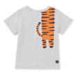 Tea Collection Tiger Turn Baby Graphic Tee Light Grey Heather For Cheap