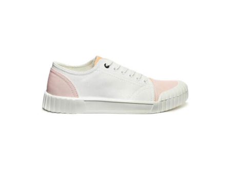 GOOD NEWS LONDON Babe Low - White Pink Fashion