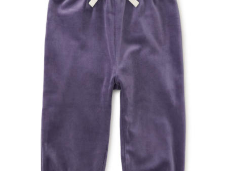 Tea Collection Easy Fit Velour Baby Joggers Shadow Online