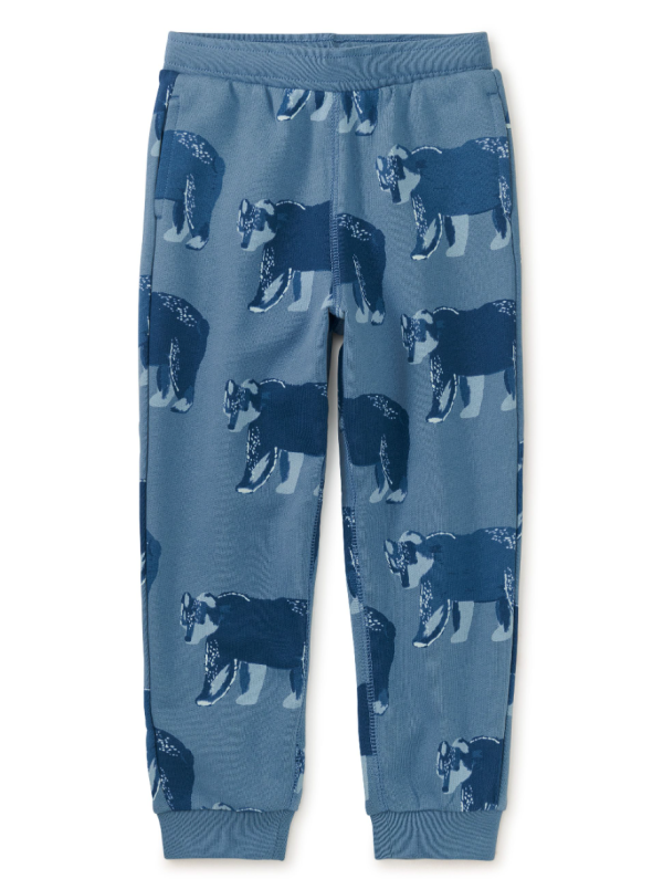 Tea Collection Going Places Joggers Bushy Bear In Coronet Blue Online Sale