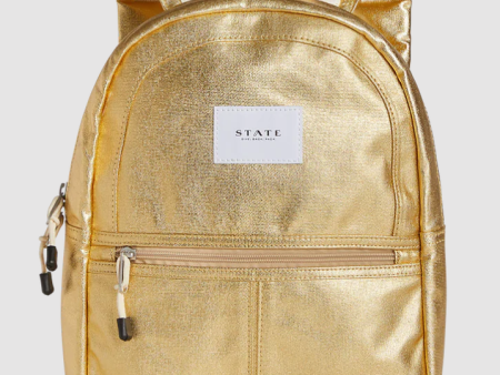 State Bags Kane Kids Mini Travel Gold Hot on Sale