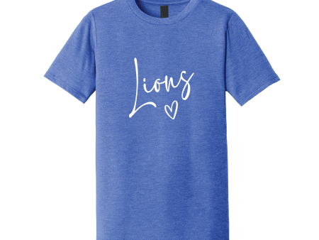 St. Luke Lions Handwritten Tri-Blend Tee Sale