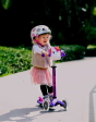 Micro Kickboard Mini Deluxe LED Purple Pink Hot on Sale