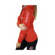 Ohio State Buckeyes Snorkel Neck Hoodie Red Cheap