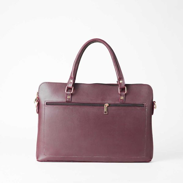 Slik Laptop Bag Maroon Discount