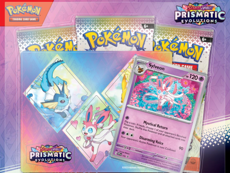 Pokémon Prismatic Evolutions Tech Sticker Collection Sylveon Cheap