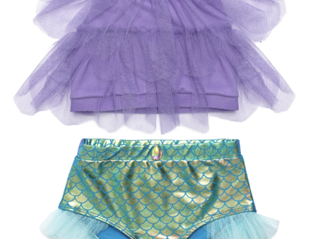 Great Pretenders Mermaid Swimsuit Size 3-4y For Cheap