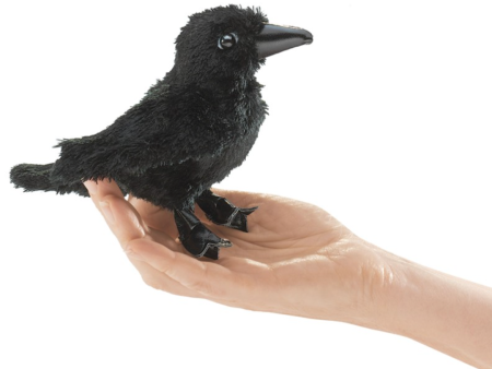 Folkmanis Mini Raven Puppet Online now