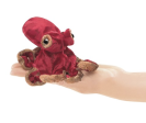 Folkmanis Mini Red Octopus Puppet For Cheap