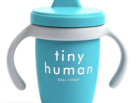 Bella Tunno Tiny Human Happy Sippy Cup Teal Online Sale