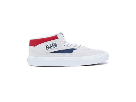 VANS Half Cab - Retro Block White   Red   Blue Online Sale