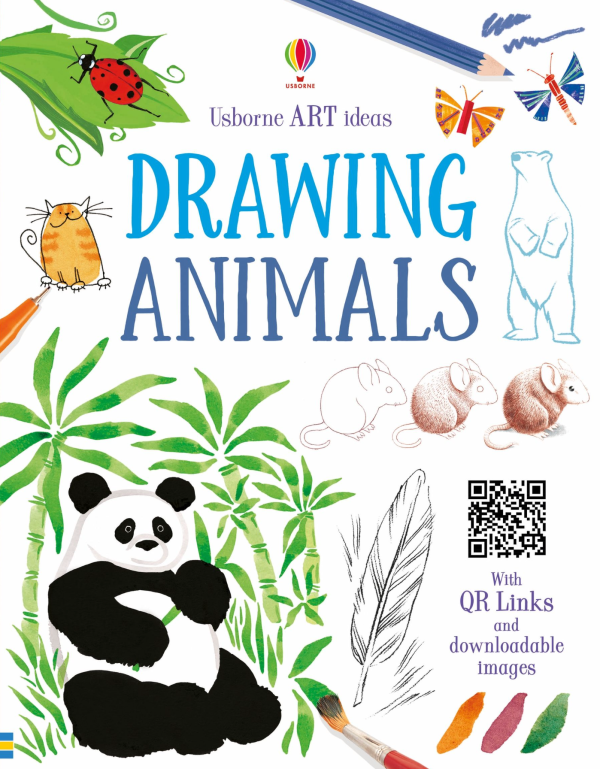 Usborne Art Ideas Drawing Animals Book on Sale