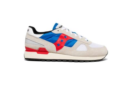 SAUCONY Shadow Original - Grey   Blue   Red on Sale