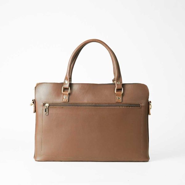 Slik Laptop Bag Brown Discount