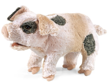 Folkmanis Grunting Pig Puppet Fashion