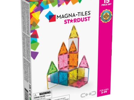 Magna-Tiles Stardust 15 Piece Set For Cheap