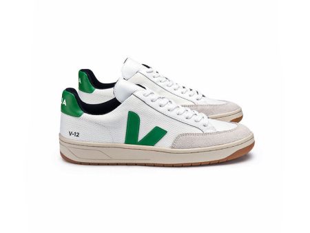 VEJA V-12 - White Emeraude Online Hot Sale