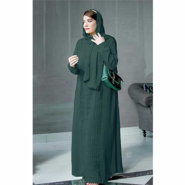 Streak Abaya (Green) Hot on Sale