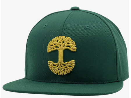 Oaklandish Classic Snapback Forest Green Adult Hat Online Sale