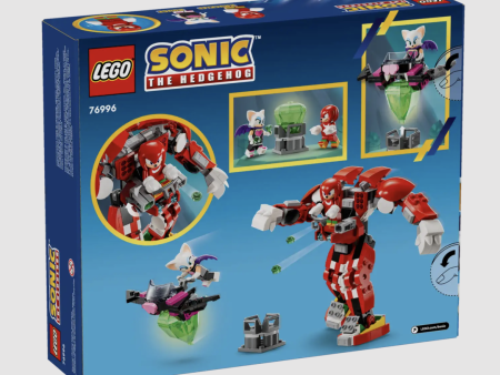 Lego Sonic The Hedgehog Knuckles Guardian Mech Building Toy 276 Pieces 8+ Online now