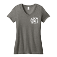 Main Elementary Staff Ladies V-Neck Shirt Online Hot Sale