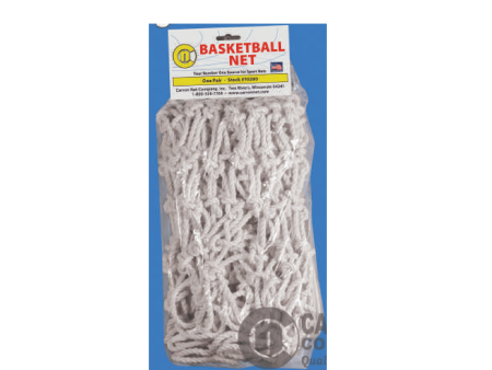 Carron Anti-Whip Cotton Basketball Net - Pair Hot on Sale