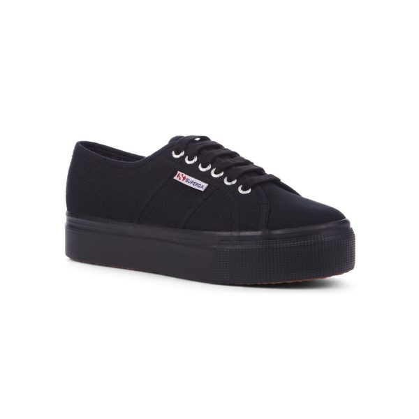 SUPERGA Acto Linea - Full Black Discount