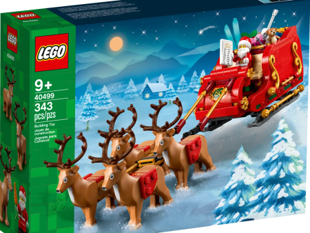 Lego Santa Sleigh Building Toy 343 Pieces 9+ For Cheap