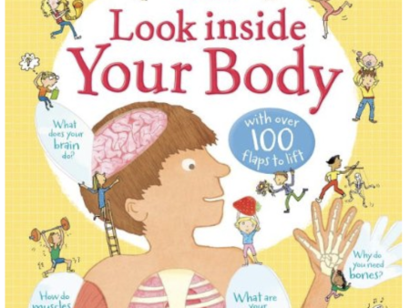 Usborne Look Inside Your Body Hardcover Book Hot on Sale