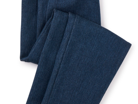 Tea Collection Denim Like Leggings Medium Wash Supply