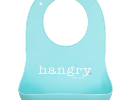 Bella Tunno Hangry Wonder Bib Turquoise on Sale