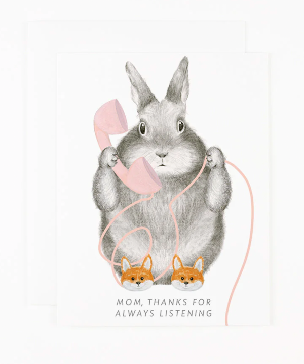 Dear Hancock Bunny In Fox Slippers - Mom Supply