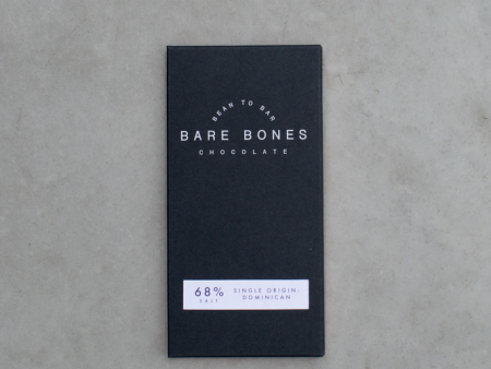 Bare Bones Chocolate - Dominican 68% Salted Chocolate For Discount