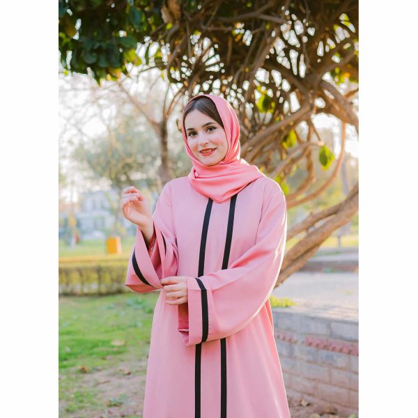 Classic Abaya (pink) Cheap