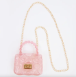 Sparkle Sisters Clear Jelly Purse Pink Discount