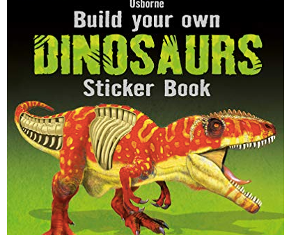 Usborne Build your own Dinosaurs Sticker Book For Sale