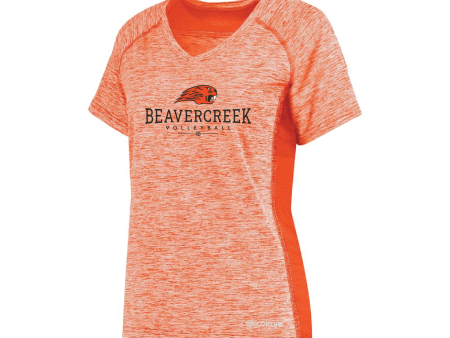 Beavercreek Volleyball Ladies Electrify CoolCore Tee For Cheap